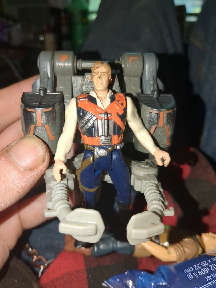 Kenner Star Wars Deluxe Han Solo with Smuggler Flight Pack