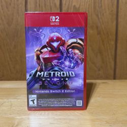 Metroid Prime 4: Beyond for Nintendo Switch 2 Video Game Sealed NEW