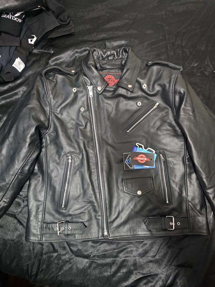 Leather Biker Jacket