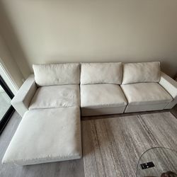 7th Avenue 4-Seat Modular Chaise Sectional (originally $4200) - selling for $2450 OBO