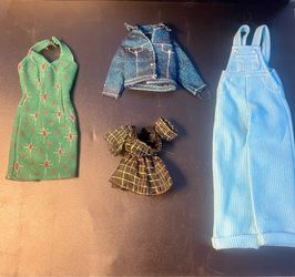 Barbie doll/Brats clothing bundles