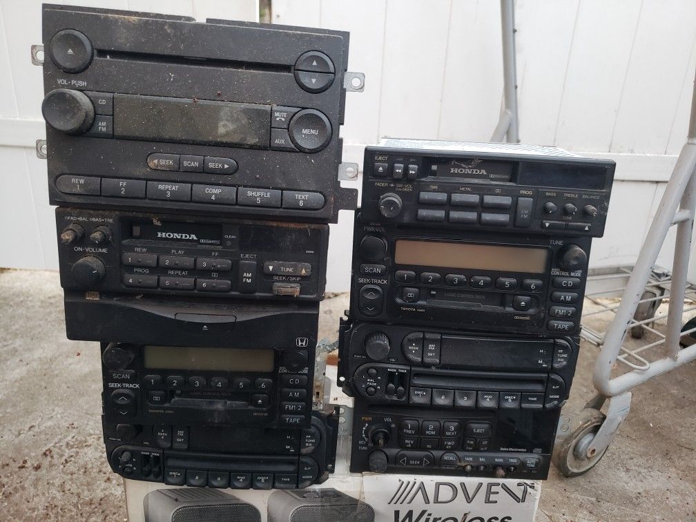 Original Factory Radios 80s 90s 2000s 