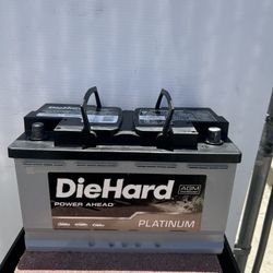 Car battery Size H7 Agm $85 With Your Old Battery