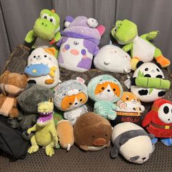 Round 1 Plushies