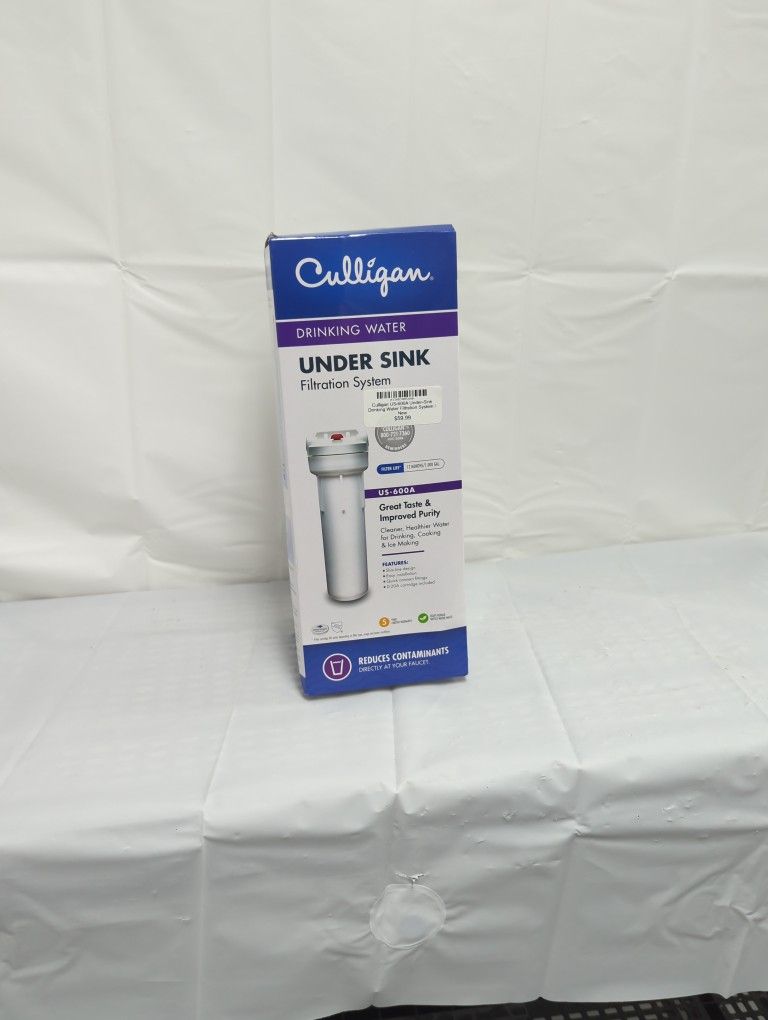 Culligan Drinking Water Filtration System