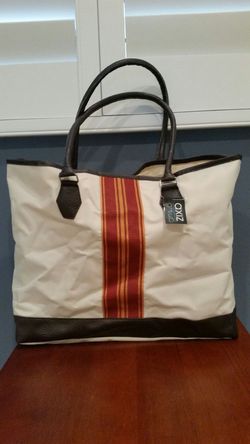 Canvas/ Leather Bag/ Purse