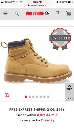 Wolverine work boots size 12 and 13!!! Brand new!!!