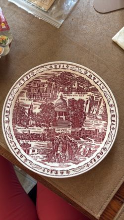 Vintage plate. New Mexico, the land of enchantment by Vernon kilns.