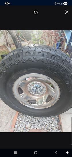 FREE All Terrain Tire on Chrome Steel Wheel