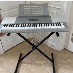 Casio LK 280 Easy Learning Light up Keyboard With Stand 