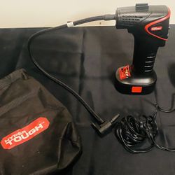 Hyper Tough DC 12V Cordless Portable Pistol Tire Inflator with Pre-set Digital Gauge-100psi