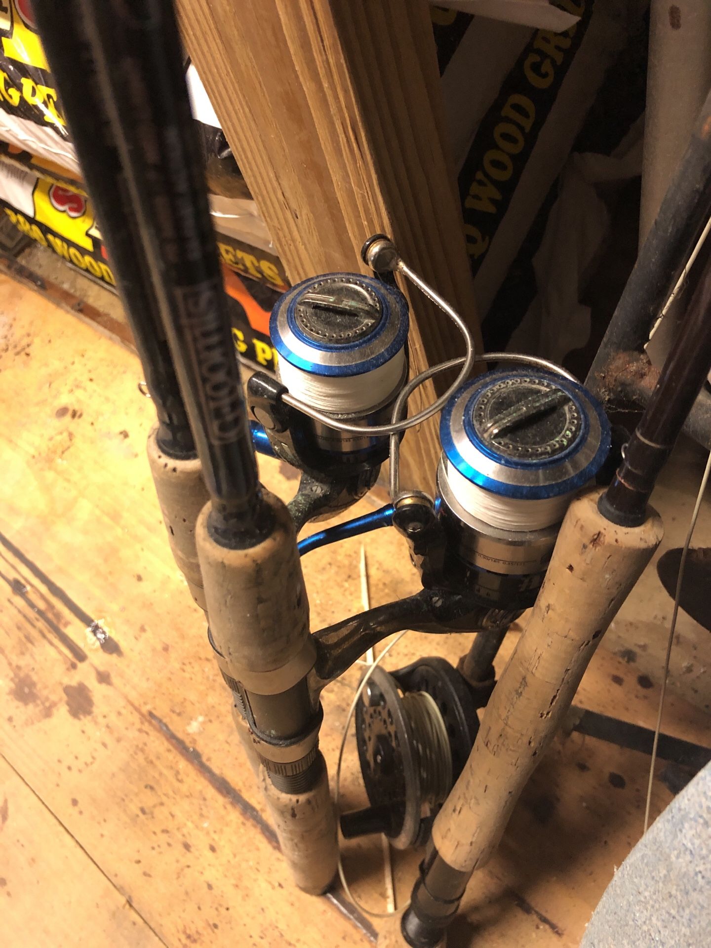 G loomis rods and abu reels