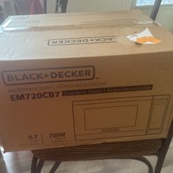 Black N Decker Microwave 