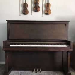 A.B. Chase Upright Piano with Storage Bench