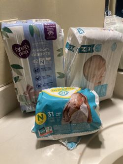Baby diapers size Newborn Thumbnail