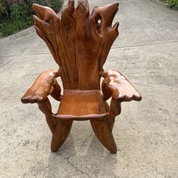 Teak Root Chair 