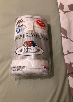 Men’s Fruit Of The Loom Briefs Size L Quantity 3 