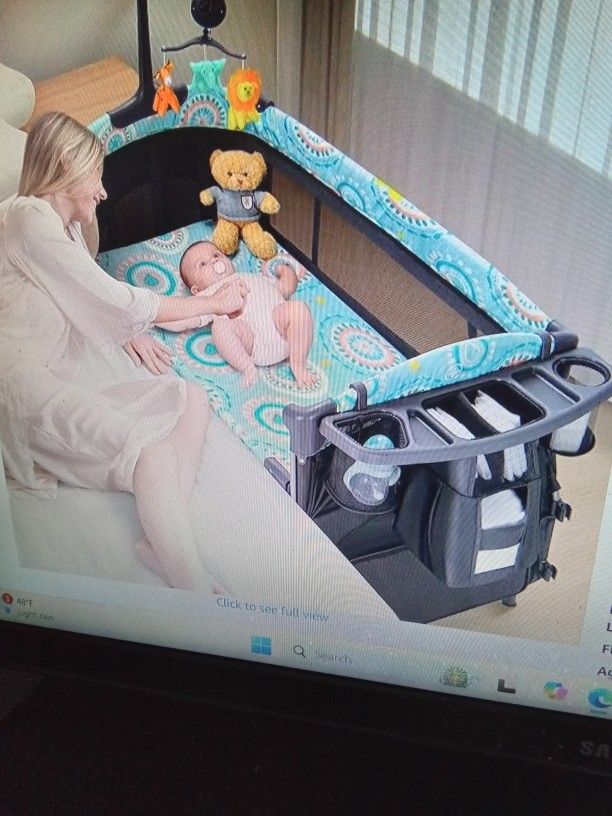 Cozibb Baby Bassinet Bedside Crib