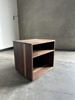 Solid Walnut End Table