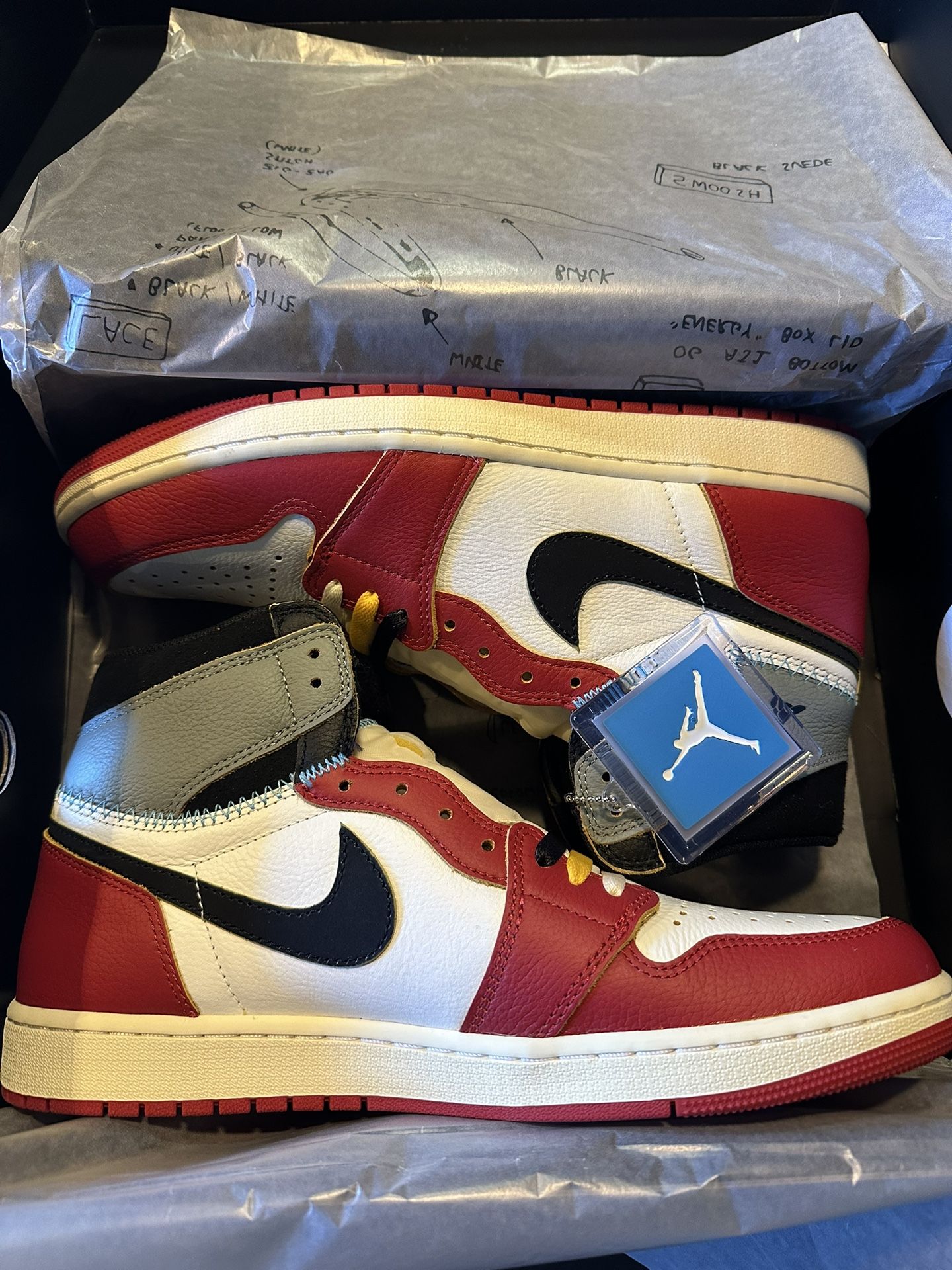 Jordan 1 Chicago Shadow Sz 12