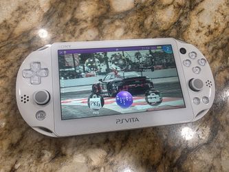 Playstation PS Vita White 2000 Series Mod--bed Playstation Psp Video Game Console Ps vita
