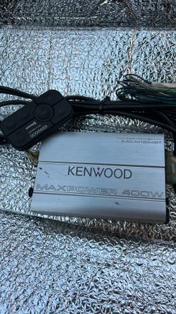 Kenwood 400 W AMP and Bluetooth