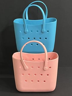Small Bogg Style Totes with Charms