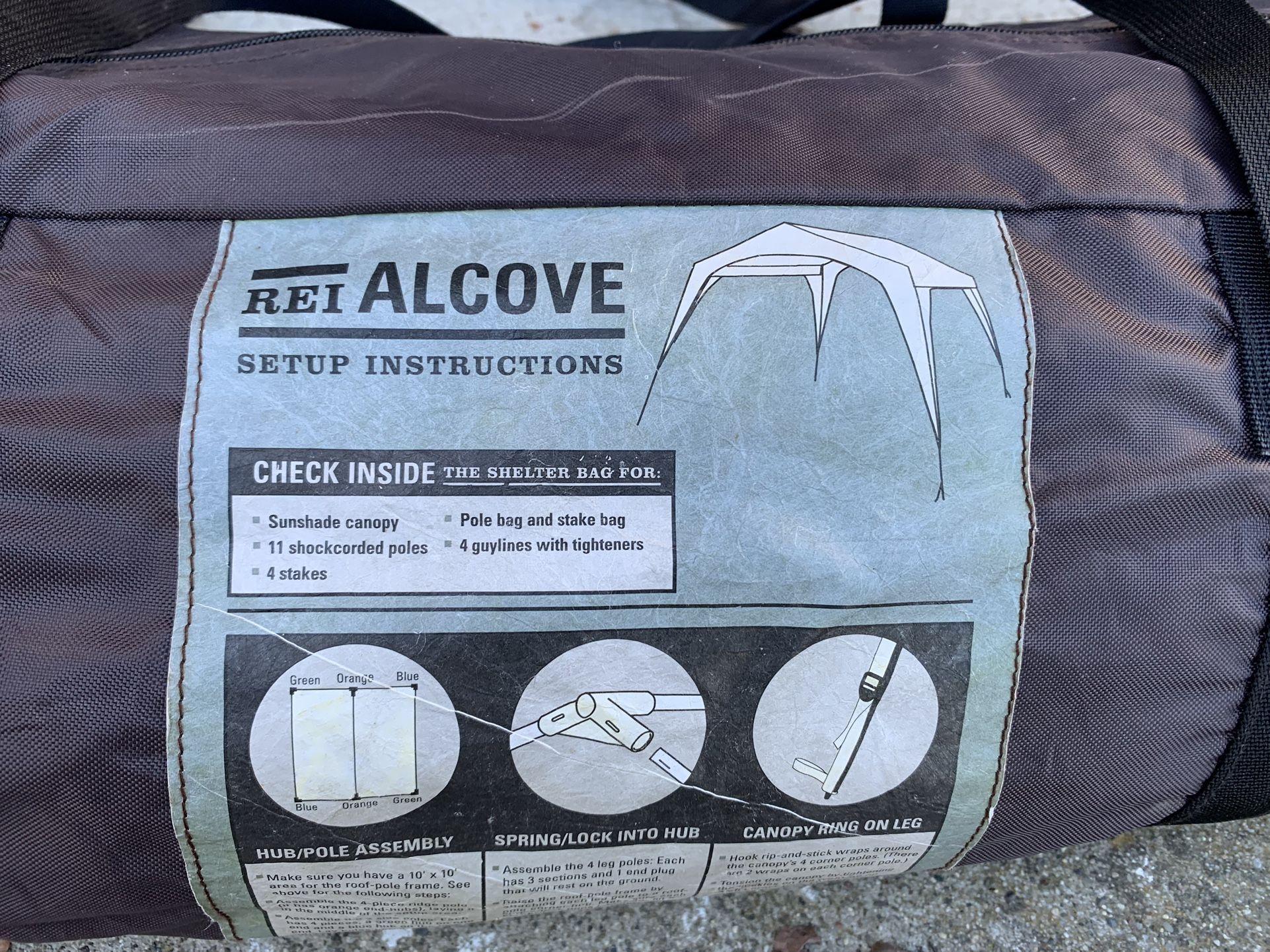 REI Alcove sun Shelter