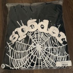 Sp5der OG Web Hoodie 'Black'