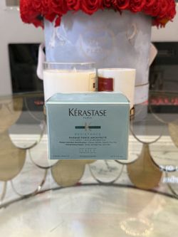 Kerastase Resistance Strengthening Hair Mask for Damaged Hair from Heat Styling 🩵