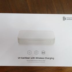 Brand New - Samsung UV Sanitizer And Wireless Charger 