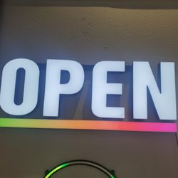 OPEN Sign - Neon