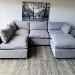 Free Local Delivery - Sectional Cloud Couch New In Box