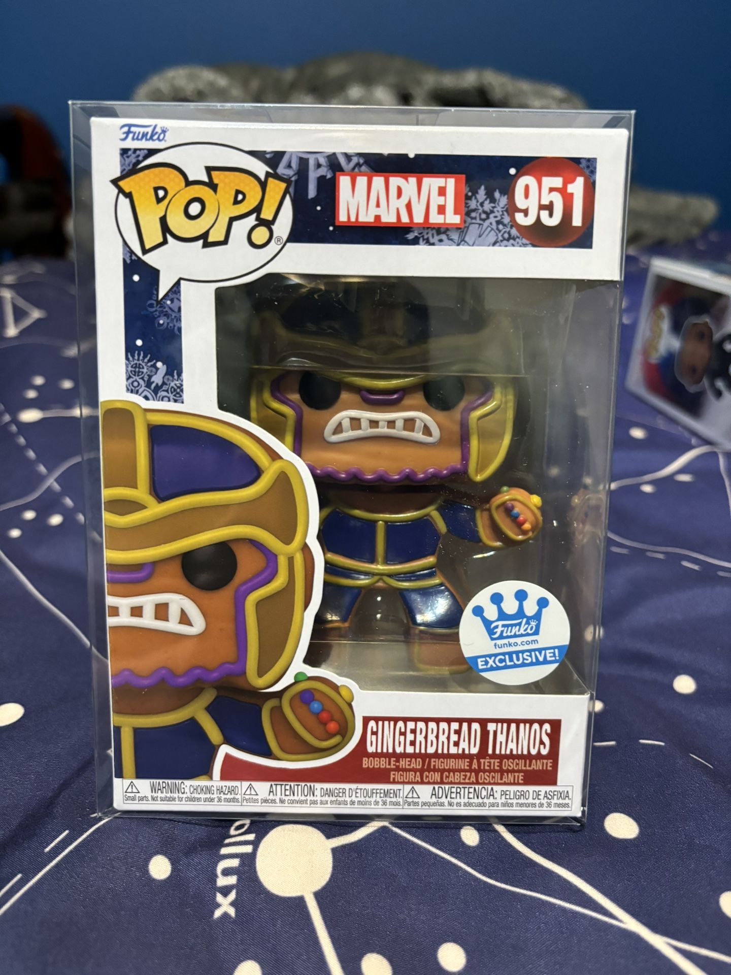 Funko Pop - Gingerbread Thanos (https://offerup.com/redirect/?o=RnVua28uY29t Exclusive)