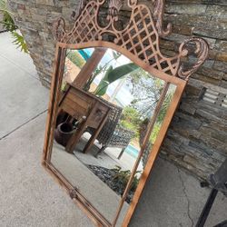 Vintage Iron Mirror