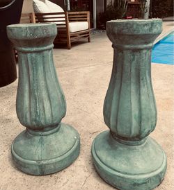 Pedestal planter base -both