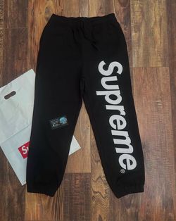 Black Supreme Sweats