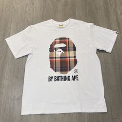 Bape Check Tee Black/Beige