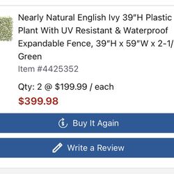 Expandable Ivy Leaf Fence