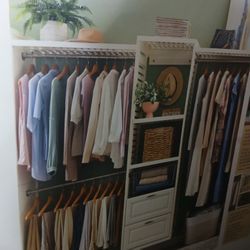 2 Complete Closet Systems