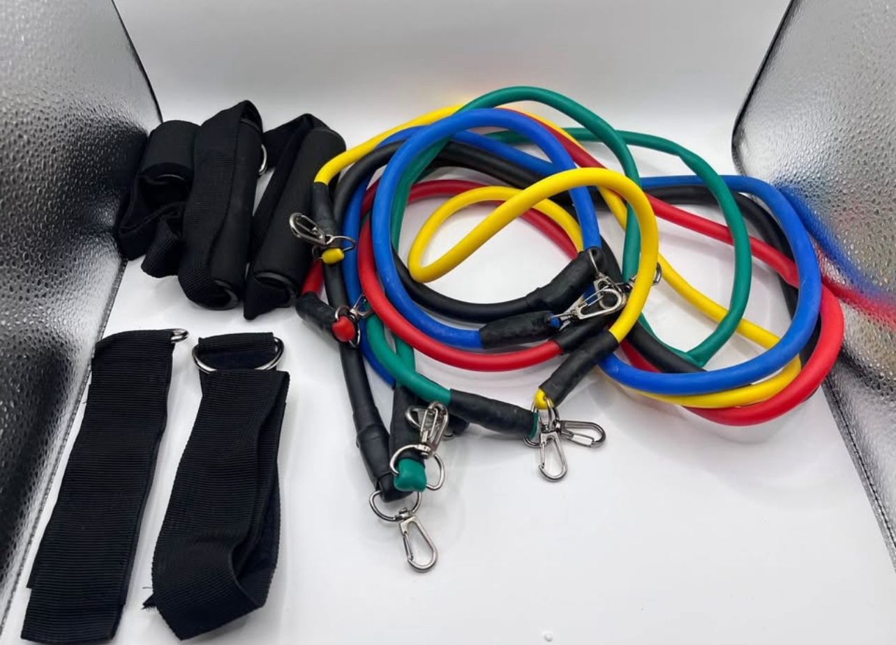 Exercise Resistance Bands 11pc Set (NEW) $10