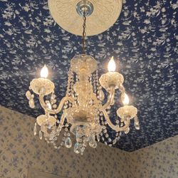 Vintage Crystal Chandelier