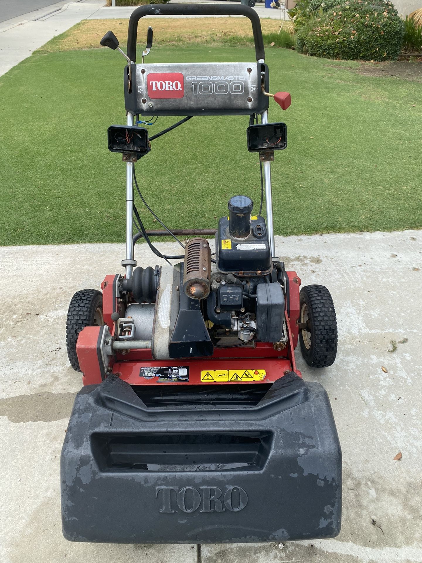 Toro Greensmaster 1000