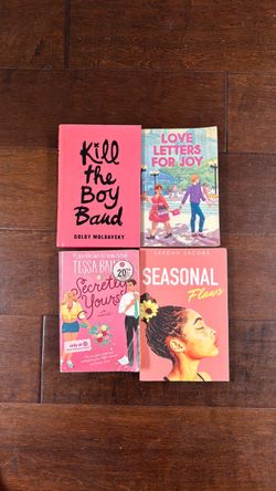 Lot of 4 Young Adult Romance Novels