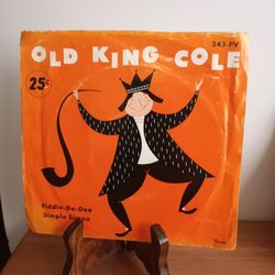 Old King Cole Vinyl Record - Orange Cover