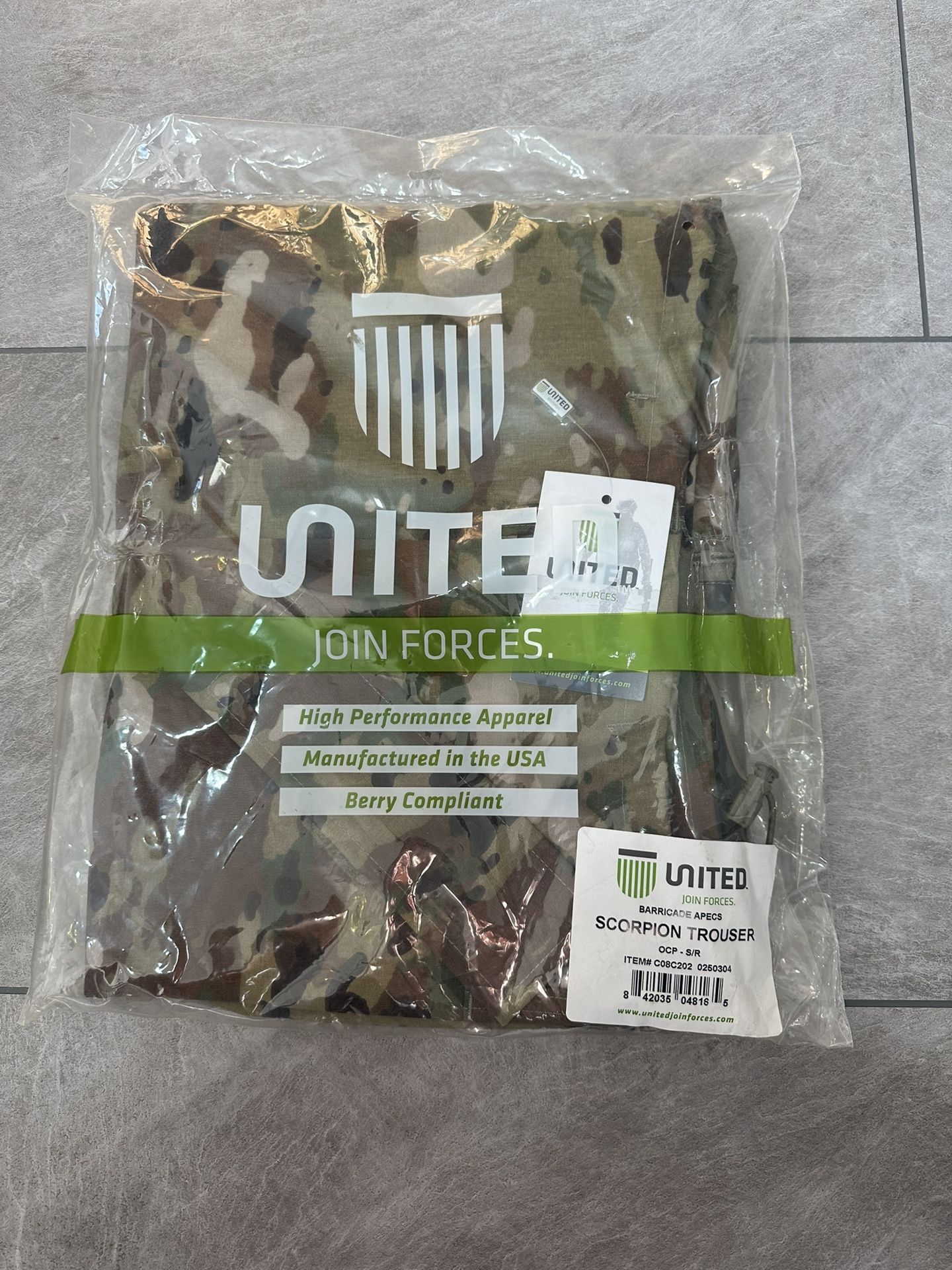 APECS Parka Trouser OCP Brand new size: Small $120 OBO