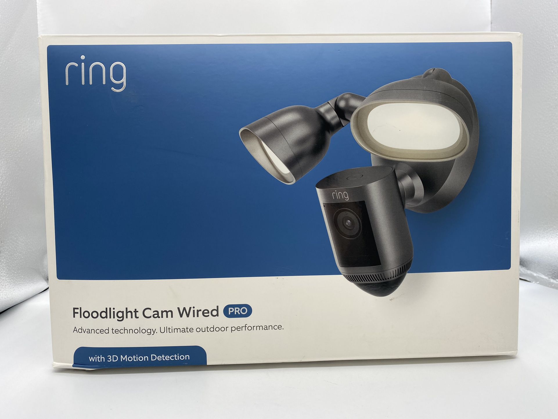 Ring Floodlight Cam Wired Pro Smart Video Camera 