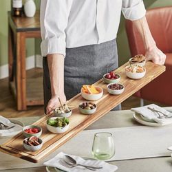 43 Inch X 7 Inch Wide Natural Wood Cutting Board 