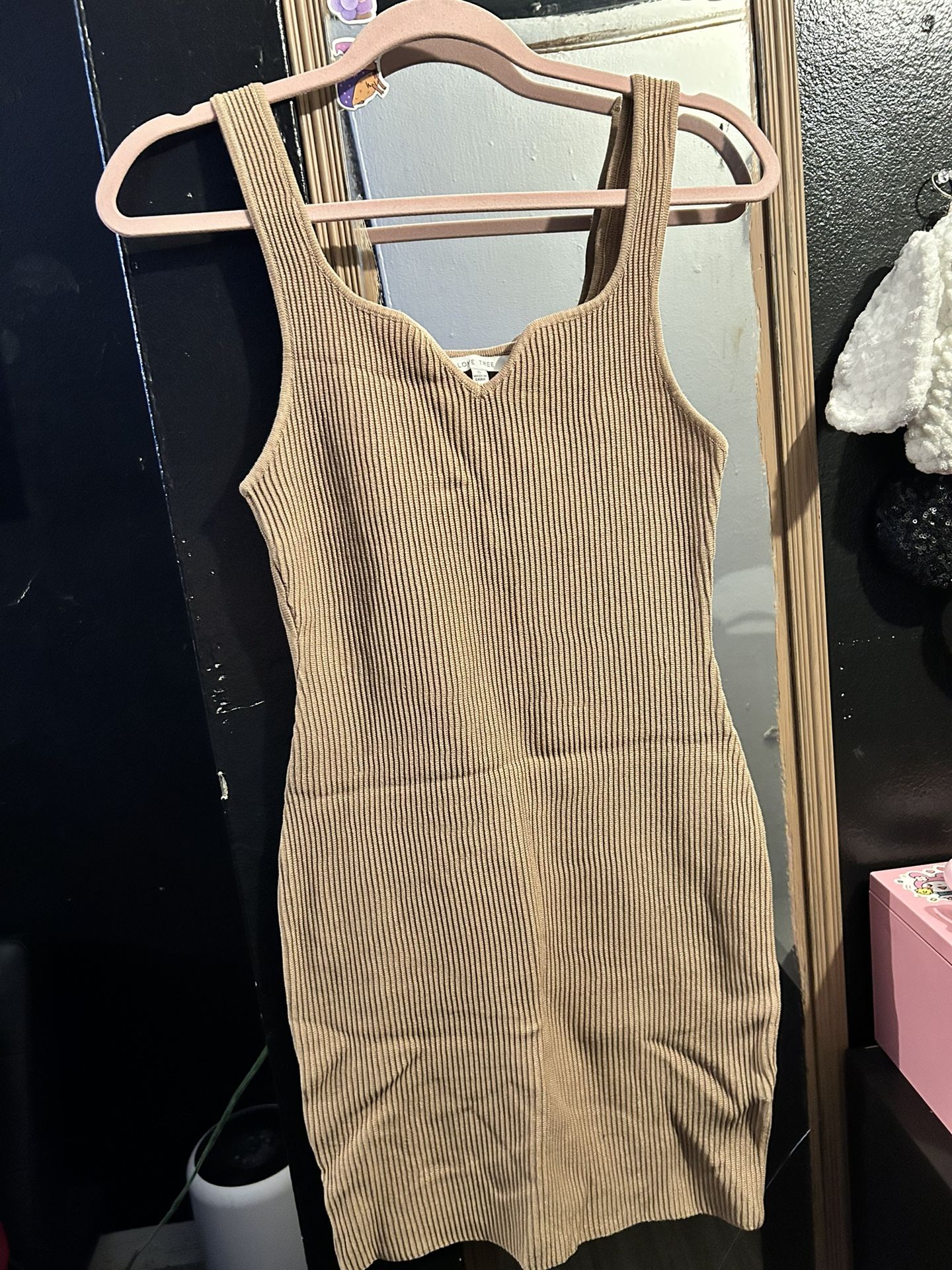 Beige/brown Dress