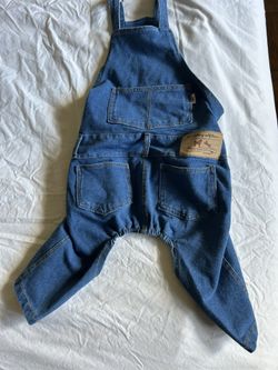 Demin Jean Dog all in one jumpsuits  sz XXL Brand New 
